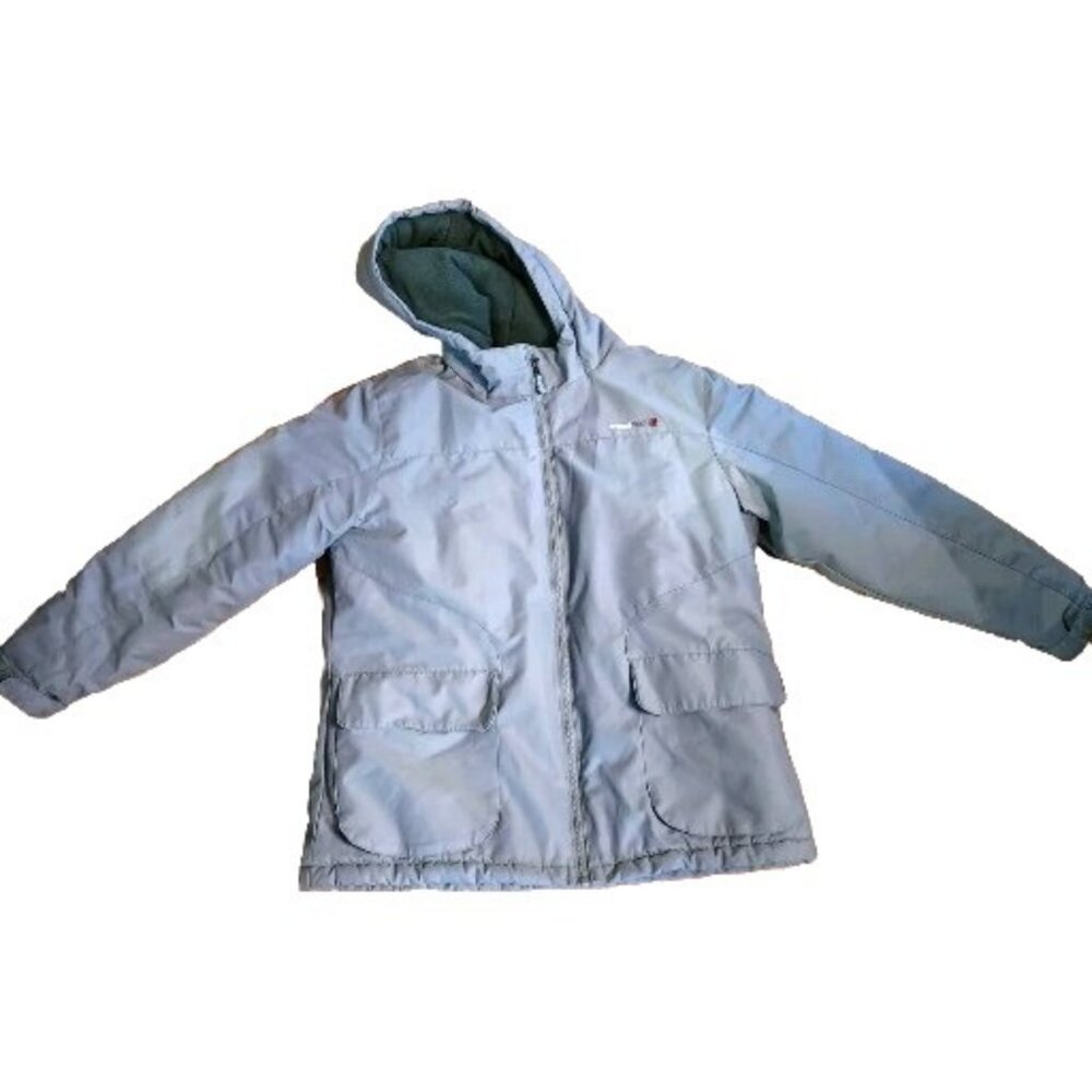 Winter Coat XL Swiss Tech XL Hooded womens sea foam green blue